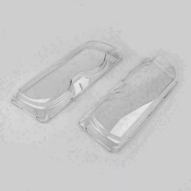 1Pair Car Clear Headlight Headlamp Lens Cover Shell Fit For BMW E38 1999-2001 AY 2