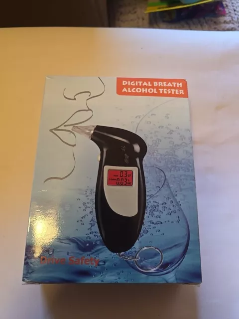 RoHs Quick Response Digital Breath Alcohol Tester with Audible Alert S4.2