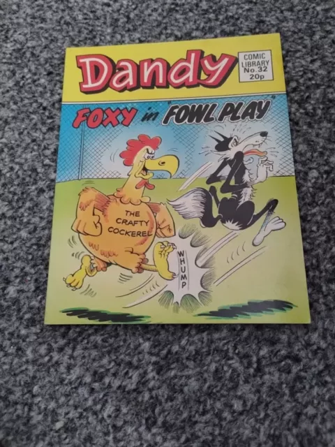 Dandy Comic Library No 32 Foxy In Fowl Play 1984