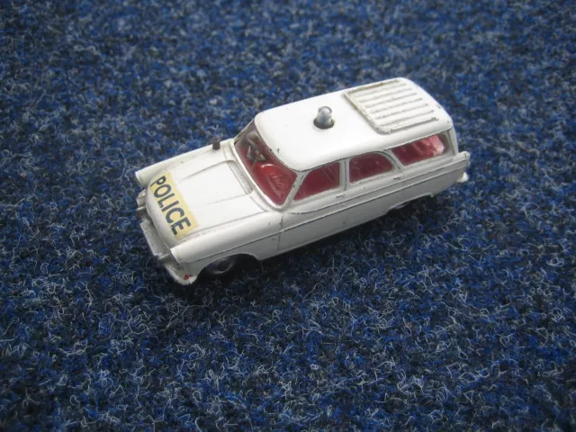 Ford Zephyr Polizei ca. 1:43 Corgi Toys Motorway Patrol Car Vintage Börsenmodell