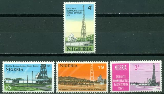 Nigeria Scott #273-276 MNH Satellite Communications $$