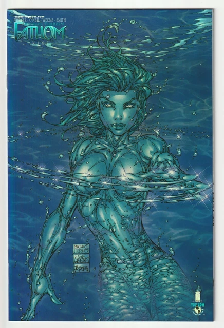 Fathom #9 Holofoil Variant 1999 - Michael Turner - Image Top Cow Aspen Nm