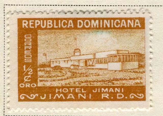 DOMINICA;  1950 early Hotel issue fine Mint hinged 1/2c. value