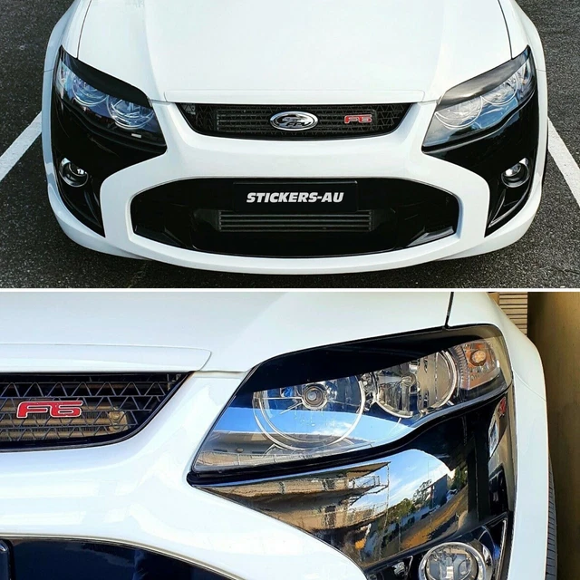 FORD FALCON FG Vinyl Eyelids Headlight Sticker Kit Eye Lid Gt Xr6
