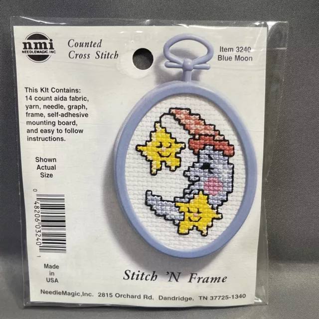 NMI, I Love Snow, Counted Cross Stitch Kit with Hanger