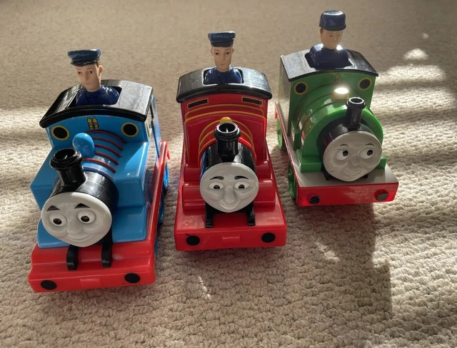 Thomas The Tank Engine: 3x Push & Go Toys
