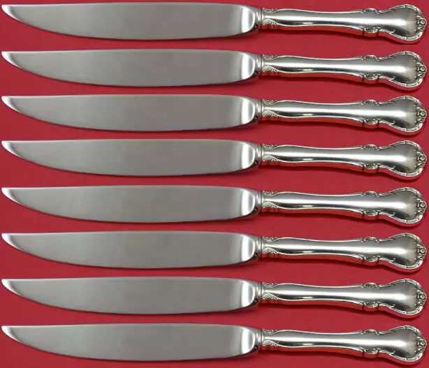 French Provincial by Towle Sterling Silver Steak Knife Set 8pc Not Serr Custom