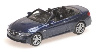 Miniature BMW 325i E30 Cabriolet 1985 Bleu métallique MODELCAR MOD18381
