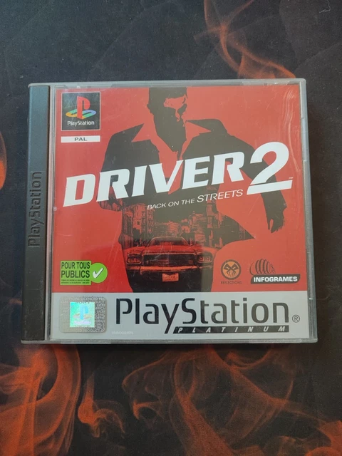 Driver 1&2 Collector (PS1) Complet DVD PAL Version francaise Sony