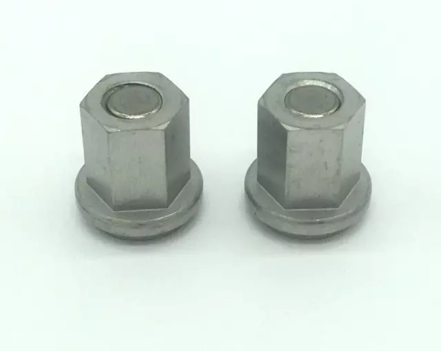 2 Group 31 Battery Stainless Steel Closed Nut for Standard 3/8" Stud Group 31