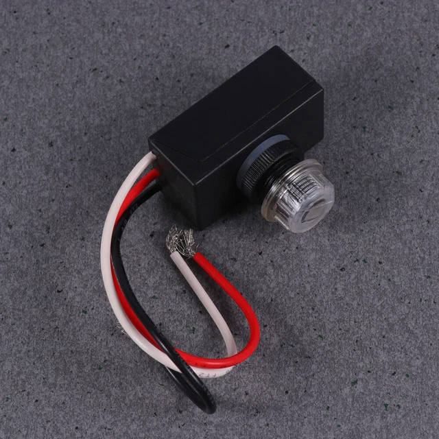 2 PCS LIGHT Button Switch Photocell Sensor Outdoor Light Photocell
