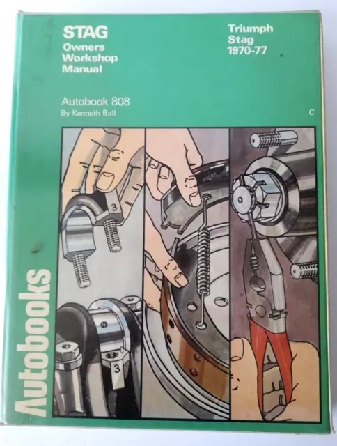 Triumph Stag Owners Workshop Manual Autobook