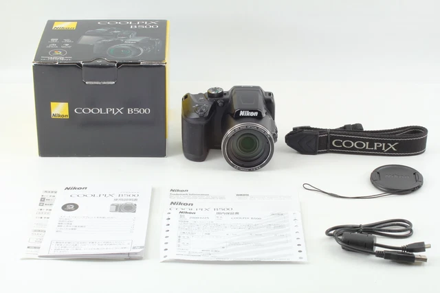 [Near MINT / Box] NIKON COOLPIX B500 16MP Optical Zoom Digital Camera from JAPAN 3