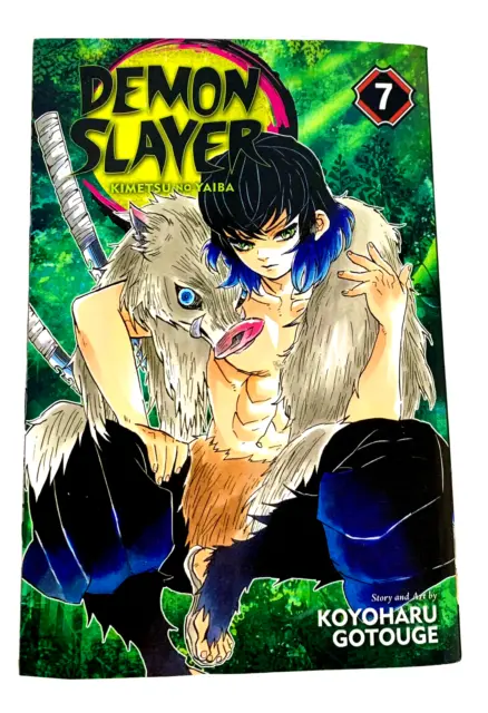 Demon~Slayer Volume~7 Kimetsu~No~Yaiba Manga English Trade Paperback