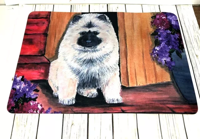 New Carolines Treasures Keeshond Dog Kitchen Or Bath Comfort Mat 20"x30"