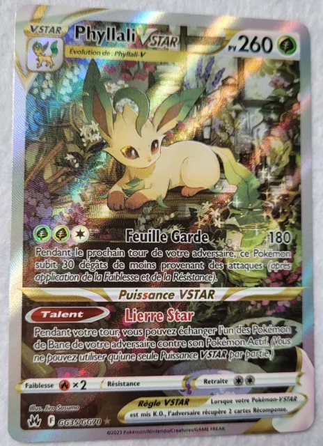 Pokemon Card Phyllali VStar GG35/GG70 Zenith Supreme EB12.5 New FR