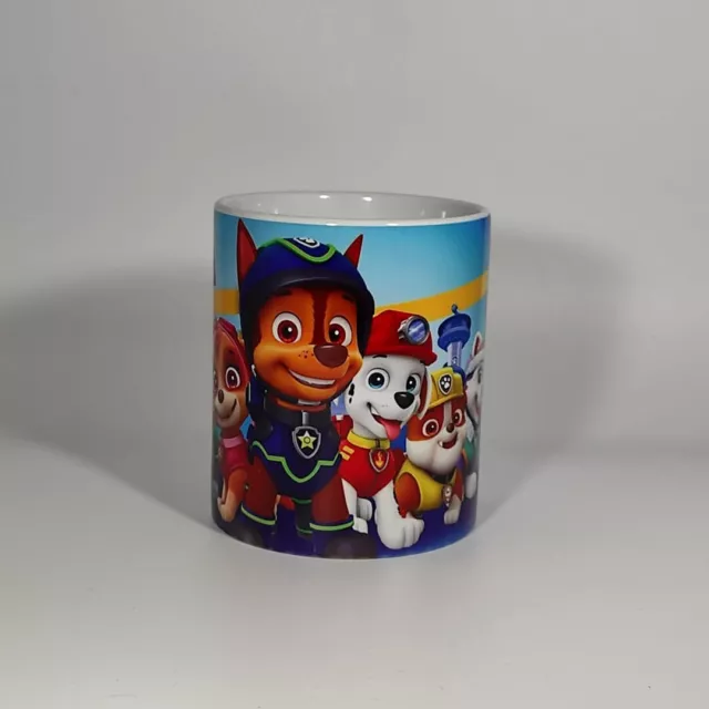 Tazza personalizzata PAW PATROL Nome idea regalo bimbo bambino ceramica lavabile 3