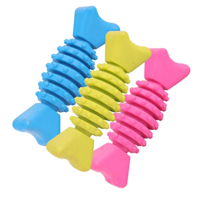 3 Stück / Packung Dog Chew Toys Beißen TPR Interessante Ausbildung