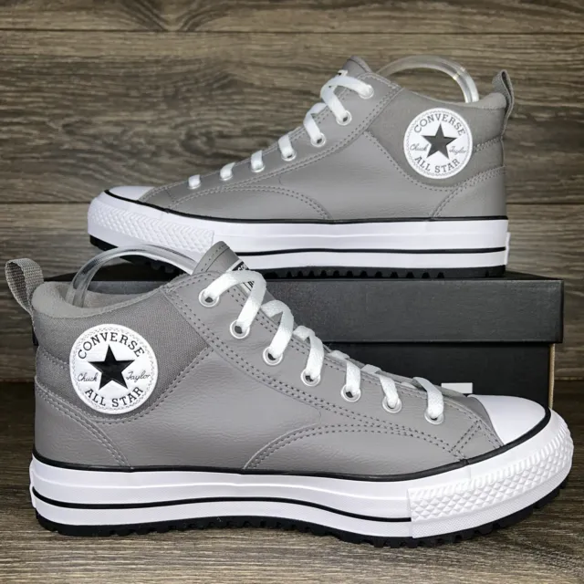 Converse Men's Chuck Taylor All Star Malden Street Boot Mid Gray Sneakers Shoes