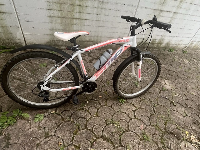 Bicicletta Bambina MADICKS 24 Pollici - Stile Olandese Con Cestino Floreale, Rosa E Bianca