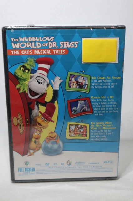 THE WUBBULOUS WORLD of Dr. Seuss - The Cats Musical Tales (DVD, 2010 ...