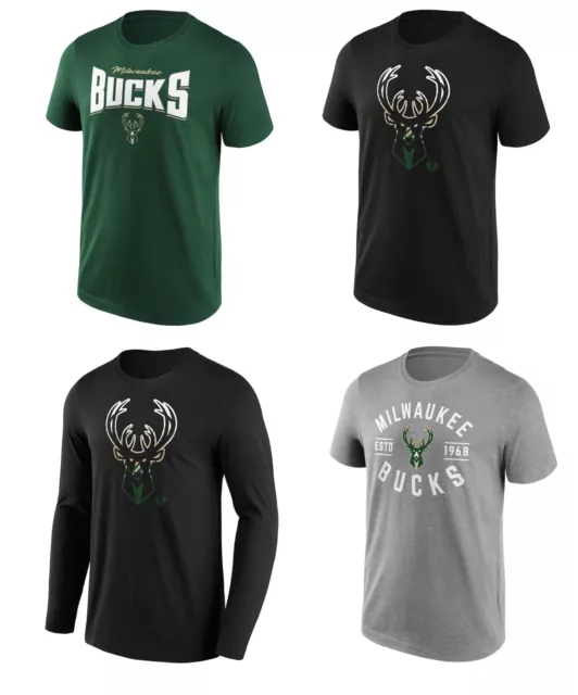 Milwaukee Pavos Baloncesto Camiseta Hombre NBA Fanatics Camiseta - Nuevo