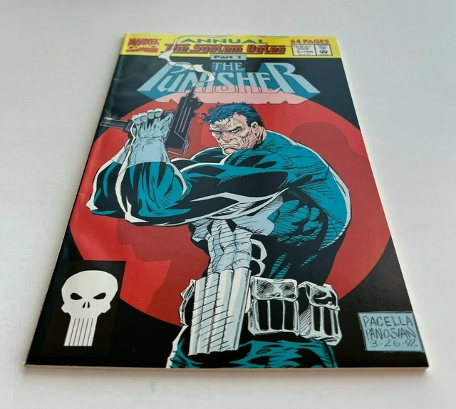 The Punisher Annual #5, Vol. 2 - The System Bytes Pt. 1 (Marvel Comics, 1992) VF 6