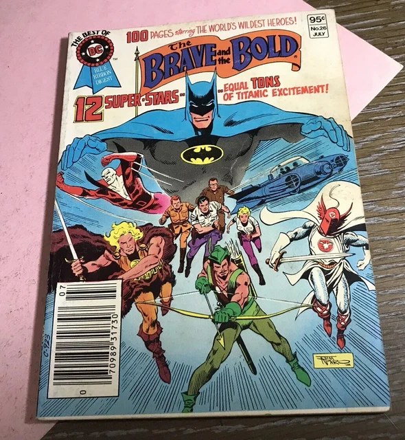 The Brave and the Bold Mini Comic Blue Ribbon Digest 1982 #26 Vol. 4