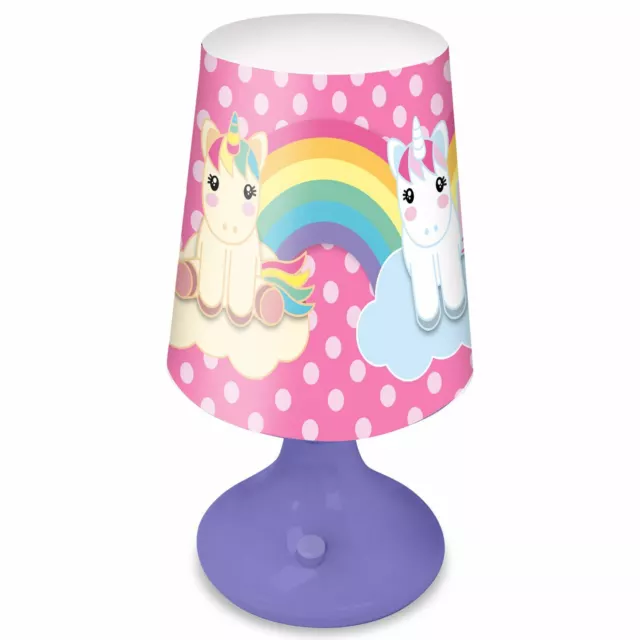 Sweet Dreams Einhorn Tischlampe Tragbar LED Kinder Beleuchtung Regenbogen Punkta 2