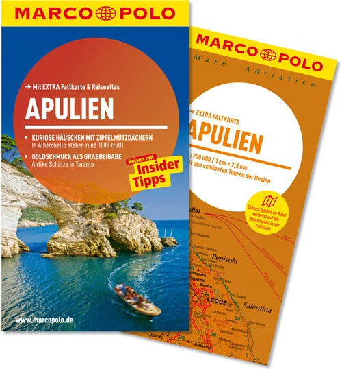 MARCO POLO Reiseführer Apulien ZUSTAND SEHR GUT
