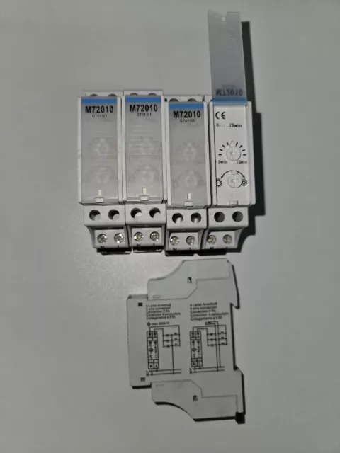 5 Stück Treppenlichtzeitschalter 230V Treppen Automat ähnlich Eltako u. Theben
