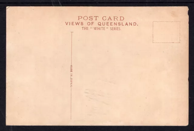 Queensland unused circa 1910 postcard Upper Edward Street Brisbane 2