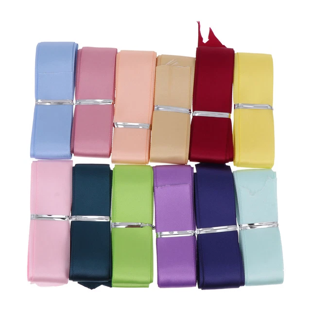 Cinta giratoria de novia para joyería para el cabello cinta recorte cuerda costura 12 piezas