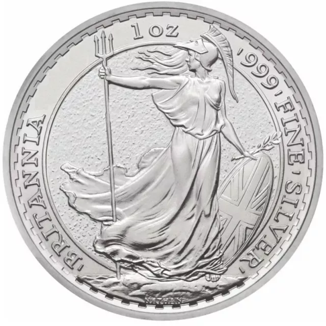 2014 1oz Silver Britannia Coin UK Royal Mint one ounce bullion MINT