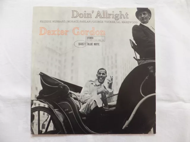 LP Dexter Gordon: Doin' Allright (US Blue Note Records VG+/VG+)