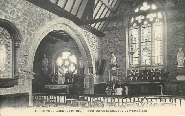 le pouliguen chapelle de penchateau interieur