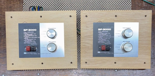 SANSUI SP-3000 SPEAKERS Crossovers Complete -Working- AS IS