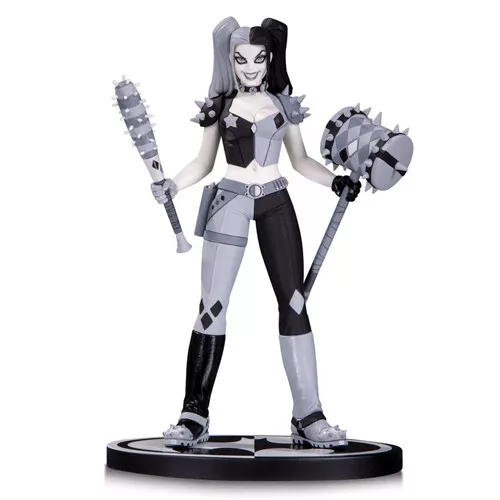 BATMAN - Black & White Harley Quinn by Amanda Conner Resin Statue Dc Direct