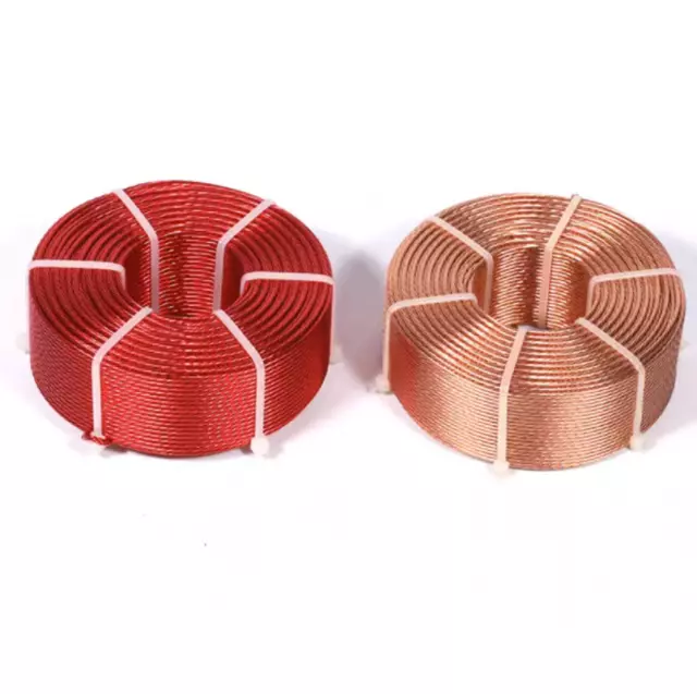 0.4~0.7mm 0.2~9mH Audio Speaker Crossover Inductor Oxygen-Free Copper Wire Coil