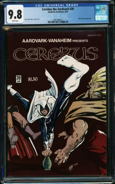 Cerebus the Aardvark #39 (Aardvark-Vanaheim, 1982) CGC 9.8 White - Dave Sim