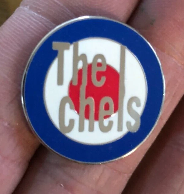 RARE CHELSEA THE Chels RafMod Target Enamel Pin Badge £2.99 PicClick UK