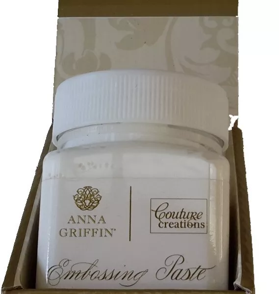 (1) Acrylic Gesso White Paste 250ml Anna Griffin