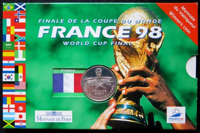 F1204.01 - COFFRET BU - FRANCS - 1998 - 5 francs Coupe du Monde 1998