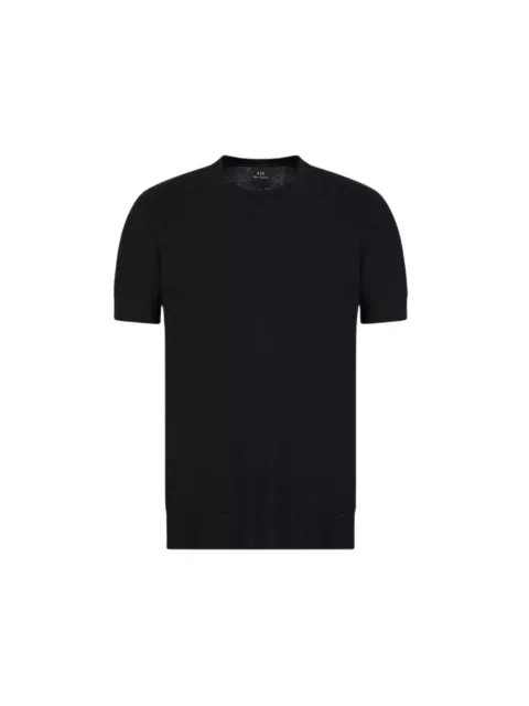 T-shirt a maniche corte Armani Exchange da uomo colore Nero codice 3RZM2X ZM3...