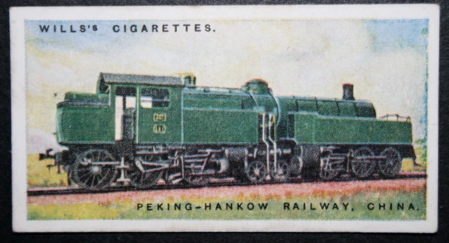 PEKING HANKOW RAILWAY  China  Tank Locomotive  Vintage Card  MB17