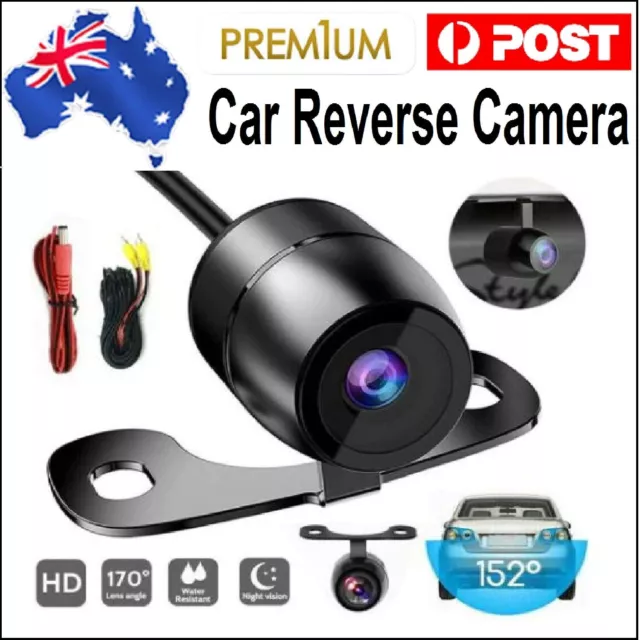 Waterproof 170° Reverse Car Rear View Backup Parking Camera IR Night Vision Cum