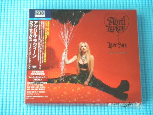 AVRIL LAVIGNE PROMO BSCD2 2CD Love Sux Japan Tour Edition OBI SICX-30154~5 New