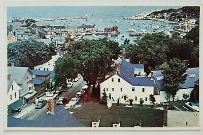 Postcard Rockport Harbor View From The Old Sloop Cape Ann Massachusetts USA A1
