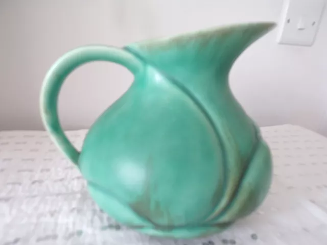 1930er Kintsugi | Crown Devon Art Deco London geschnitzter Krug/Krug