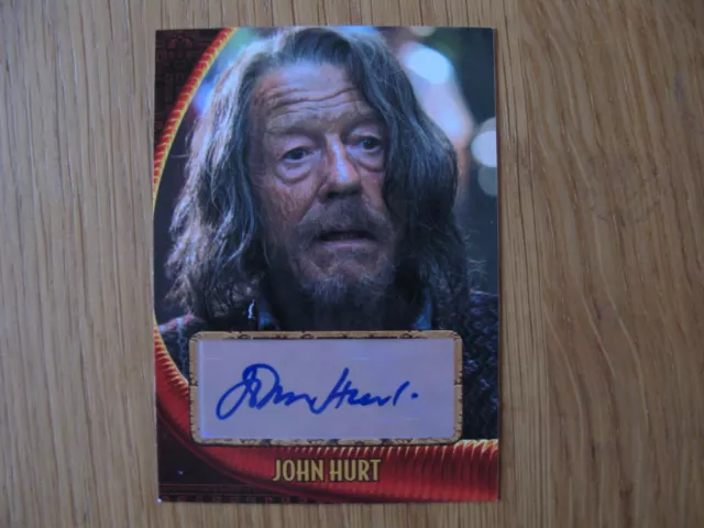 Indiana Jones Autograph Card John Hurt